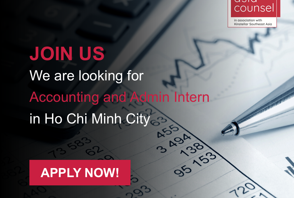 We’re Hiring – Accounting and Admin Intern